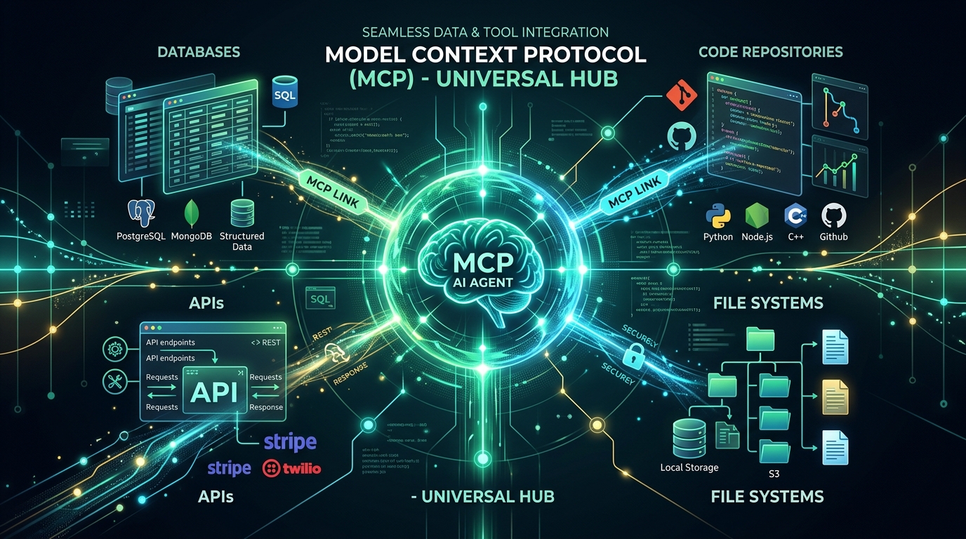 Cover image for Model Context Protocol (MCP): The Universal Bridge Between AI Agents and Your Data