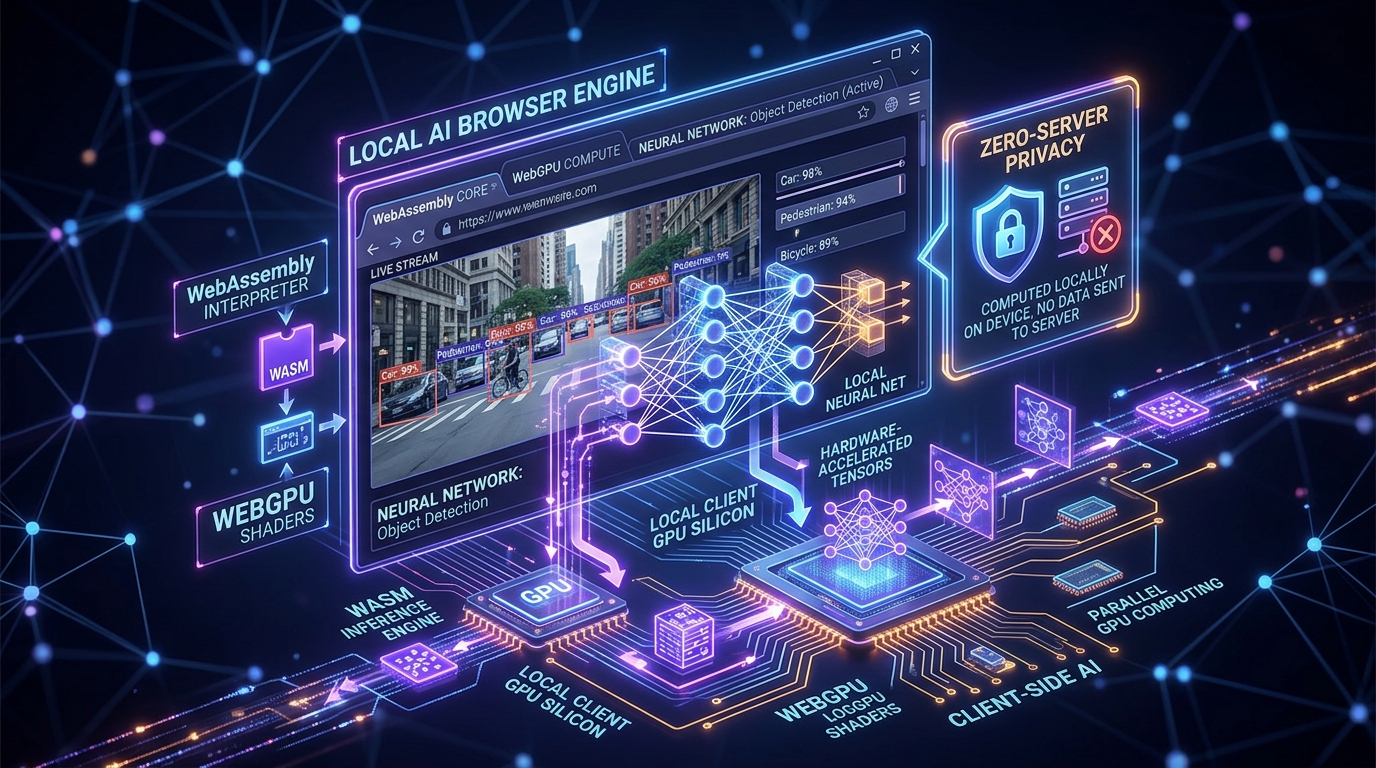 Cover image for WebAssembly & WebGPU: Running True Local AI Models Inside the Browser Without a Backend